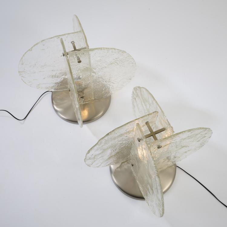 Bild 5 zu Objekt, Two table lights, 1970s, Carlo Nason, A.V. Mazzega, Murano, 177A 361