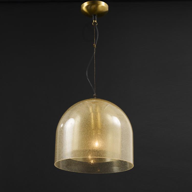 Hauptbild zu Objekt, Deckenleuchte, um 1968, Carlo Nason, Mazzega, A. V., Murano, 177A 334