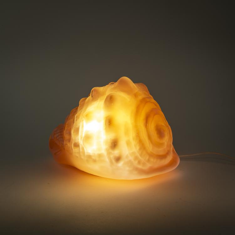 Bild 1 zu Objekt, Table lamp 'Conchiglia', c. 1965 (design), Carlo Nason, Mazzega, A. V., Murano, 177A 310