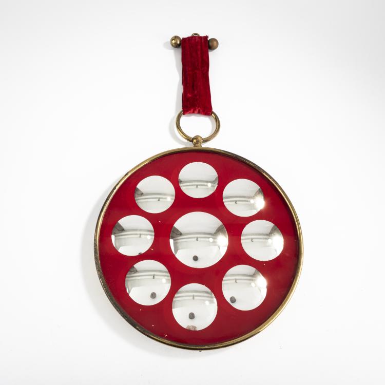 Hauptbild zu Objekt, Wall mirror, 1950s (design), Piero Fornasetti, Fornasetti, Mailand / Milan, 177A 74