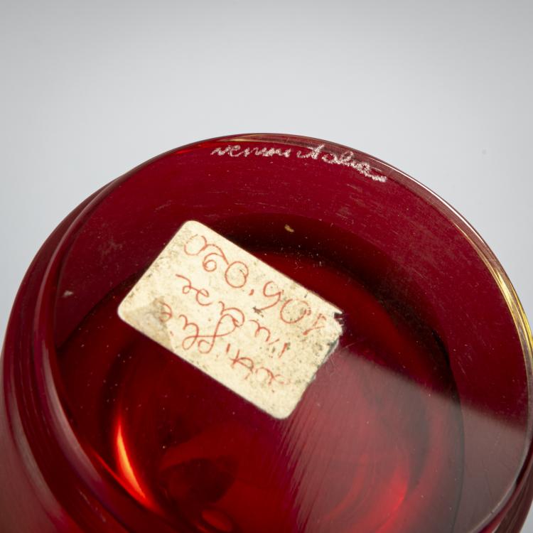 Bild 2 zu Objekt, Zwei Flaschen mit Stopfen 'Inciso', 1956/57, Paolo Venini, Venini & C., Murano, 177B 561