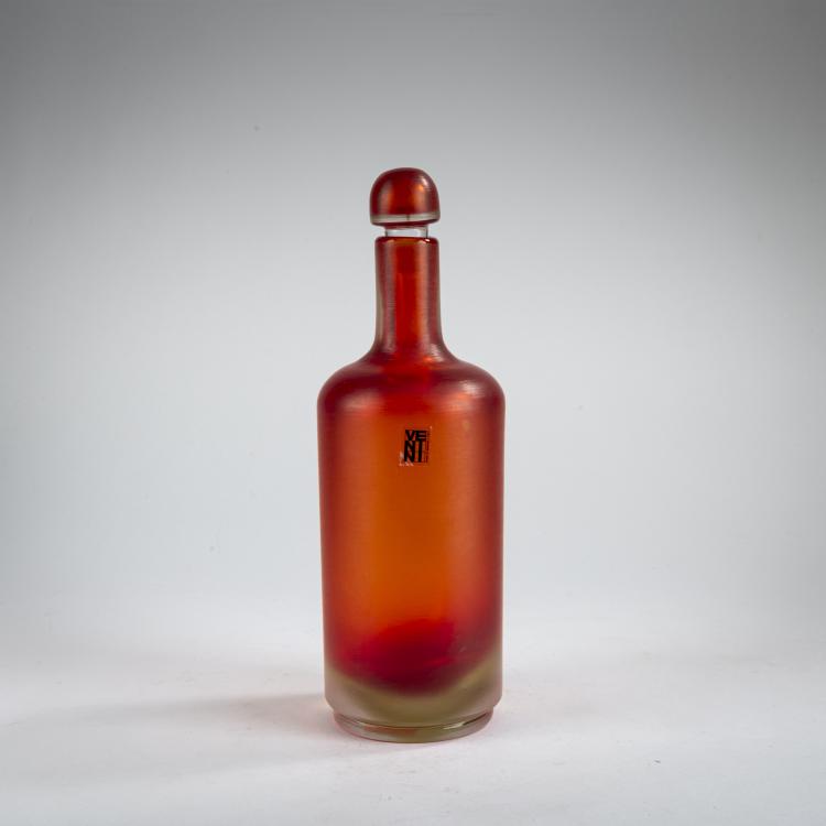 Bild 3 zu Objekt, Zwei Flaschen mit Stopfen 'Inciso', 1956/57, Paolo Venini, Venini & C., Murano, 177B 561