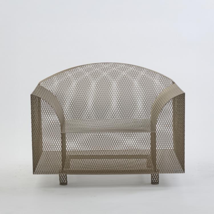 Hauptbild zu Objekt, 'How High The Moon' easy chair, 1986 (design), Shiro Kuramata, Vitra, Birsfelden, 177A 438