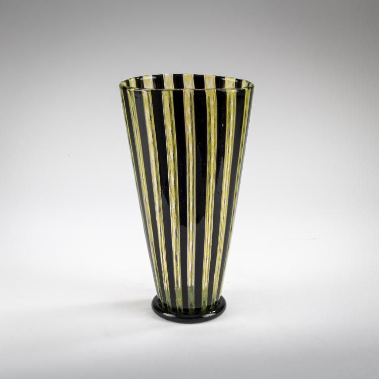 Bild 1 zu Objekt, 'A canne' vase, c. 1952, Dino Martens, Toso, Aureliano, Murano, 177B 583