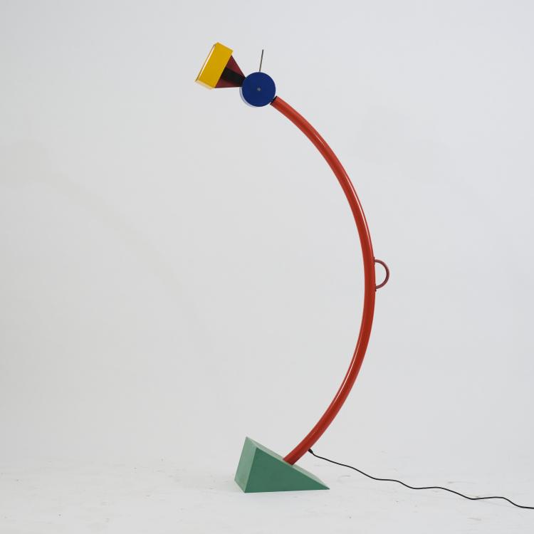 Hauptbild zu Objekt, Floor lamp 'Treetops', 1981 (design), Ettore Sottsass, Memphis Mailand / Milan, 177A 424