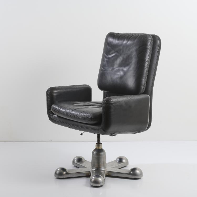 Hauptbild zu Objekt, Office chair, c. 1972, Perry A. King,Ettore Sottsass, Planula, Agliana, 177A 371