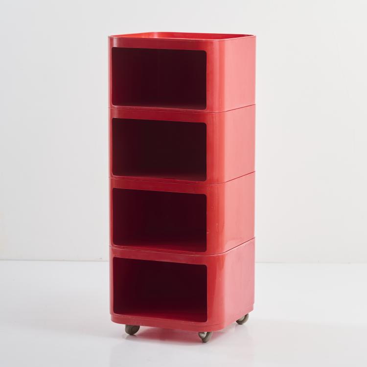 Bild 1 zu Objekt, Vier Stapelcontainer '4970', 1969, Anna Castelli Ferrieri, Kartell, Noviglio, 177A 347