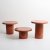 Three side tables, 1970s