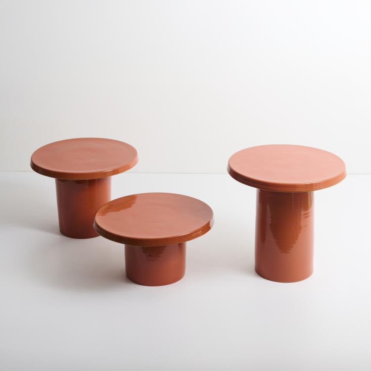 Bild 1 zu Objekt, Drei Beistelltische, 1970er Jahre, Italien / Italy, 177A 405