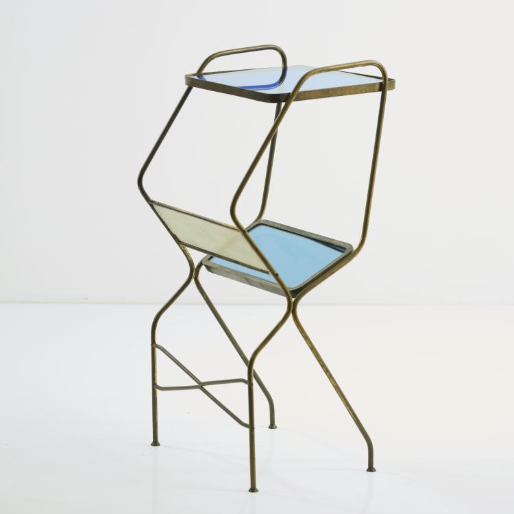 Hauptbild zu Objekt, B&uuml;cherablage, um 1960, Italien / Italy, 177A 286