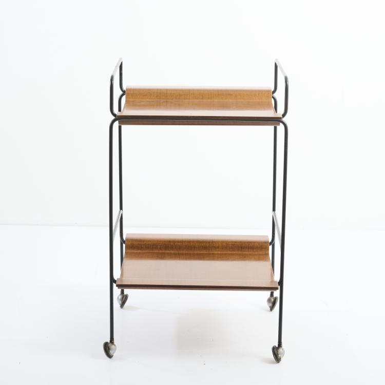 Bild 3 zu Objekt, Servierwagen auf Rollen, 1960er Jahre, Franco Campo (zugeschrieben),Carlo Graffi (zugeschrieben), Home, Turin (zugeschrieben), 177A 300