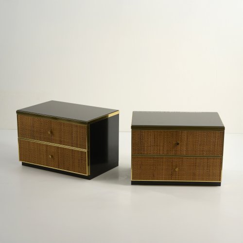 Two bedside tables, 1970s