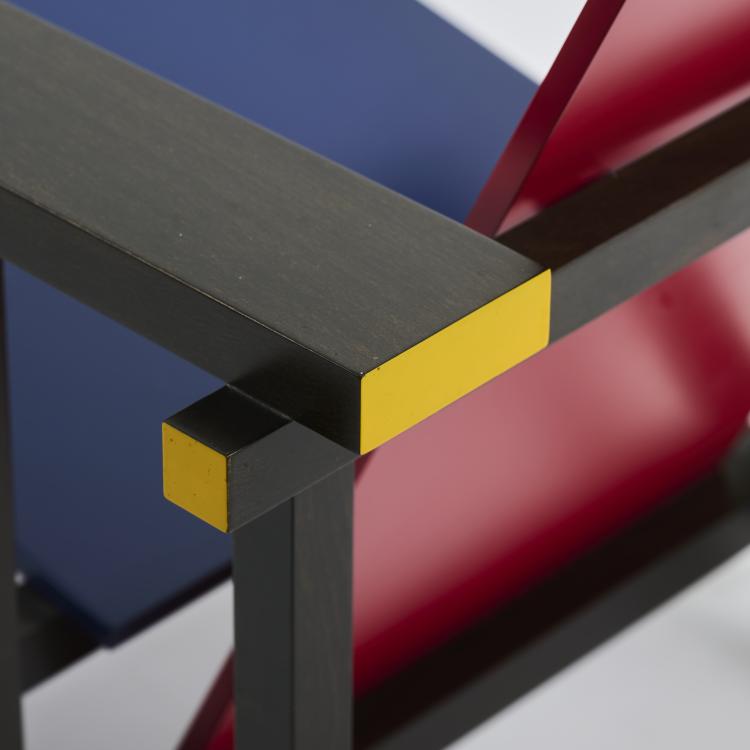 Bild 2 zu Objekt, Armlehnsessel 'Rot-Blau', 1918 (Entwurf), Gerrit Rietveld, Cassina, Mailand /Milan, 177A 6