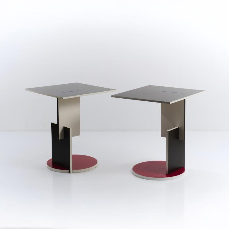 Hauptbild zu Objekt, 'Divan table' side table, 1923, Gerrit Rietveld, Cassina, Mailand /Milan, 177A 7