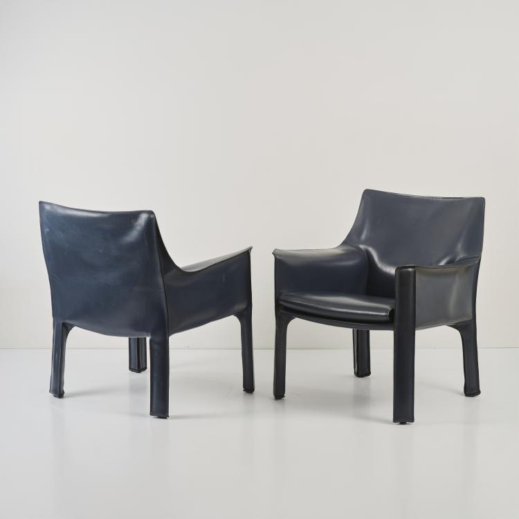 Bild 2 zu Objekt, Zwei Armlehnsessel 'CAB 413', 1977 (Entwurf), Mario Bellini, Cassina, Mailand / Milan, 177A 398