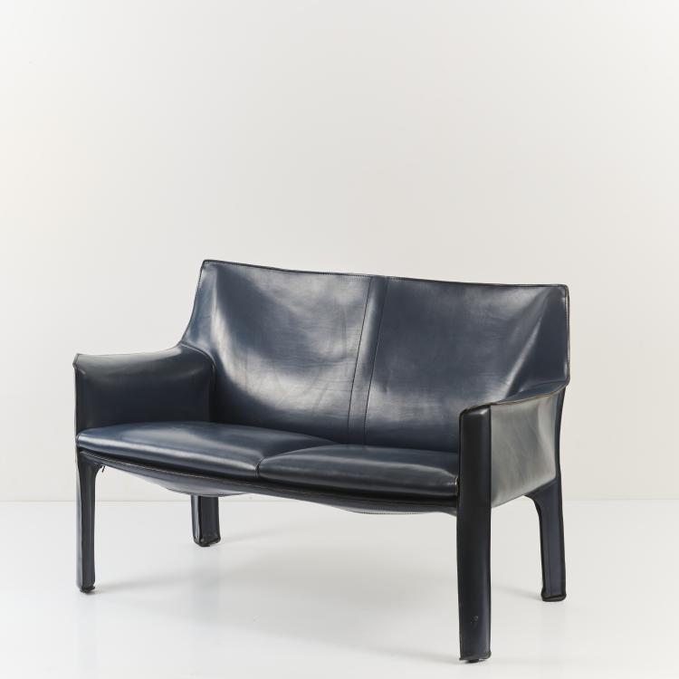 Hauptbild zu Objekt, Zweier-Sitzbank 'CAB', 1977 (Entwurf), Mario Bellini, Cassina, Mailand / Milan, 177A 399
