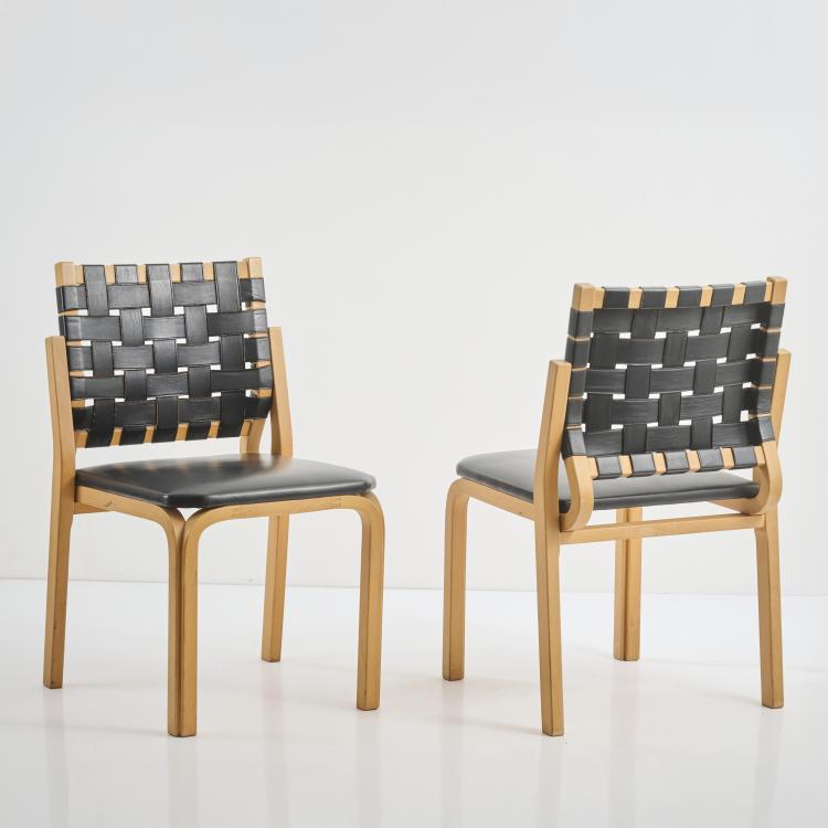 Bild 2 zu Objekt, Zehn St&uuml;hle 'Y 612', 1946/47 (Entwurf), Alvar Aalto, Artek, Helsinki, 177A 48