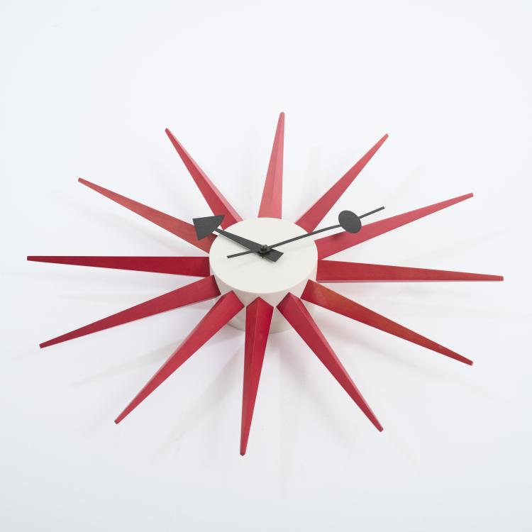 Bild 2 zu Objekt, Wanduhr 'Sunburst', 1952/53 (Entwurf), George Nelson, Vitra Design, Birsfelden, 177A 117