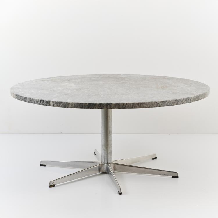 Hauptbild zu Objekt, Beistelltisch '3571', 1968 (Entwurf), Piet Hein,Arne Jacobsen, Hansen, Fritz, Kopenhagen / Copenhagen, 177A 338