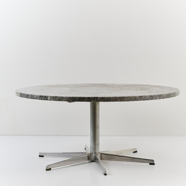 Bild 3 zu Objekt, Beistelltisch '3571', 1968 (Entwurf), Piet Hein,Arne Jacobsen, Hansen, Fritz, Kopenhagen / Copenhagen, 177A 338