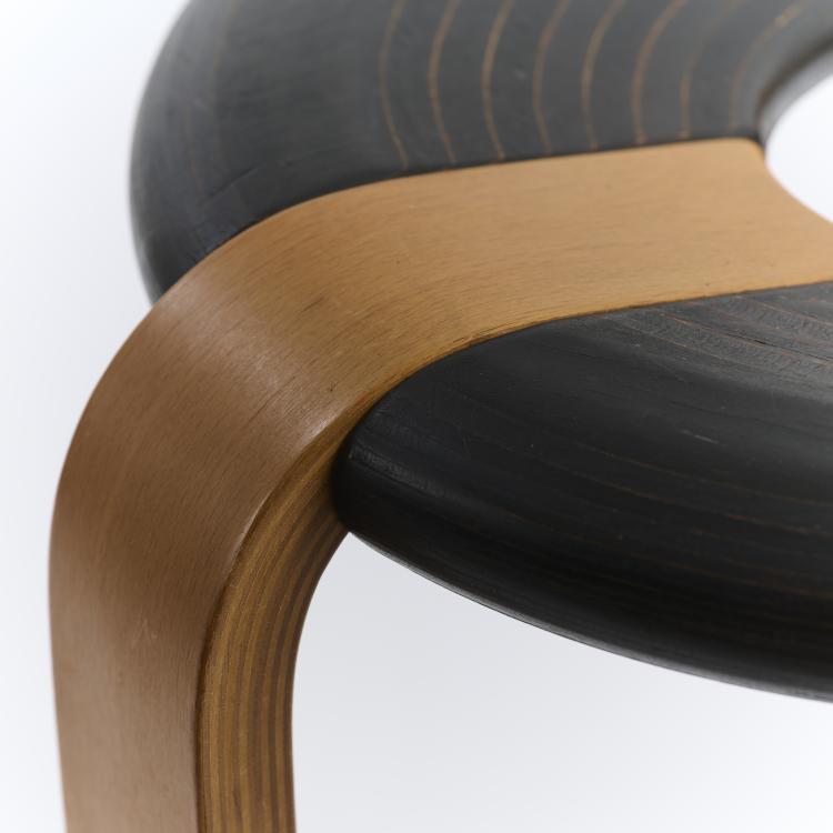Bild 4 zu Objekt, Hocker 'Donut', 1970/75, Rud Thygesen,Magnus Olesen, Firma Darup A/S , D&auml;nemark / Denmark, 177A 369