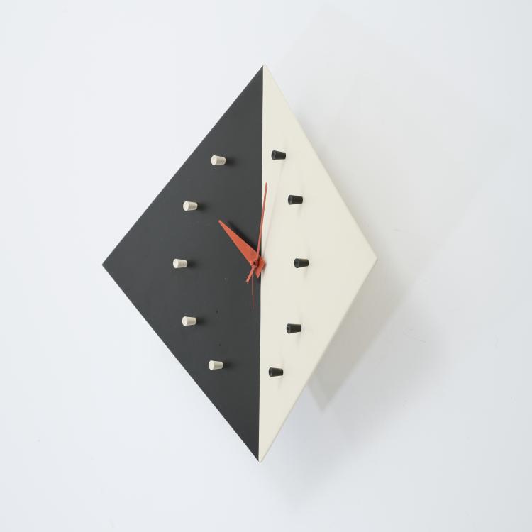 Bild 1 zu Objekt, Wanduhr 'Kite' - Diamond', 1952/53 (Entwurf), George Nelson, Vitra Design, Birsfelden, 177A 118