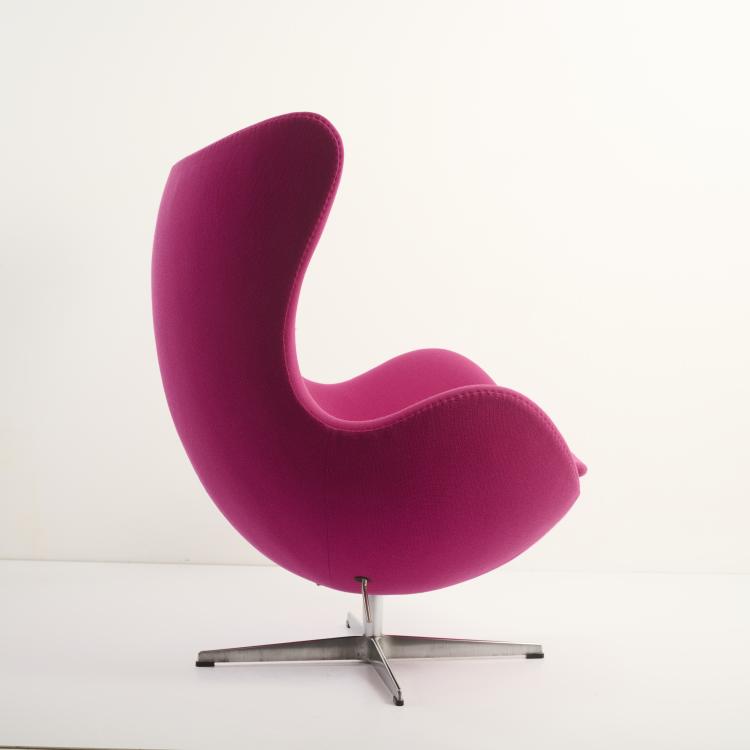 Bild 2 zu Objekt, Sessel 'Egg chair', 1957 (Entwurf), Arne Jacobsen, Hansen, Fritz, V&auml;ssinger&oslash;d, 177A 197