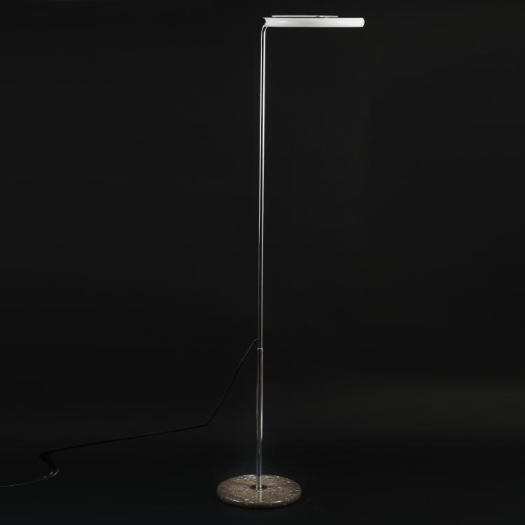 Hauptbild zu Objekt, 'Mezzaluna' floor light, 1975, Bruno Gecchelin, Skipper, Mailand / Milan, 177A 384