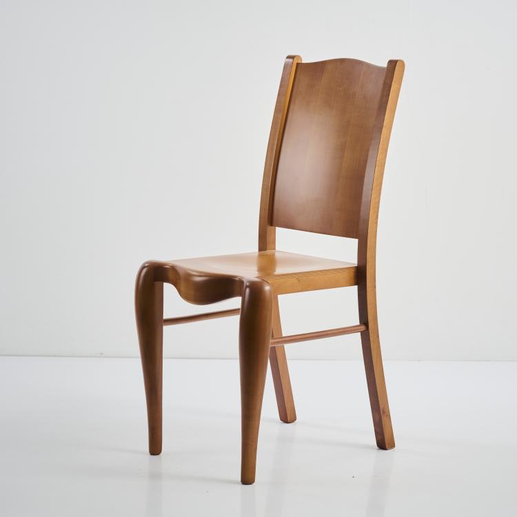 Bild 3 zu Objekt, Two 'Placide of Wood' chairs, 1989, Philippe Starck, Driade, Corsico, 177A 147