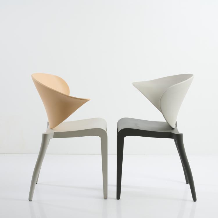 Bild 2 zu Objekt, Two 'Boom Rang' chairs, 1992, Philippe Starck, Driade Aleph, Corsico, 177A 146