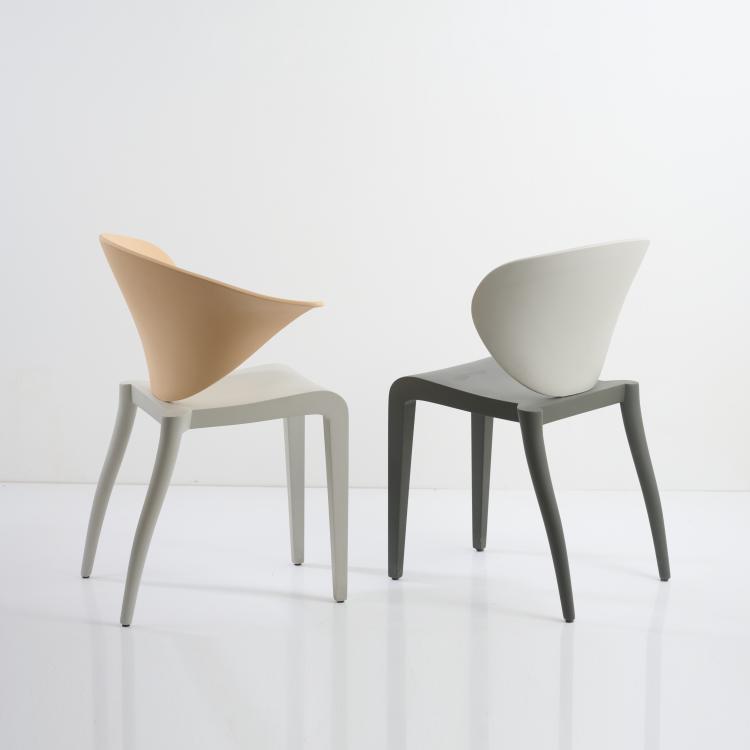 Bild 3 zu Objekt, Two 'Boom Rang' chairs, 1992, Philippe Starck, Driade Aleph, Corsico, 177A 146