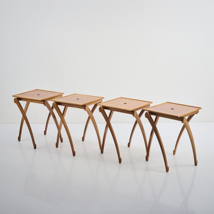Bild 2 zu Objekt, Four Stacking Tables 'Gacela', 1991, Oscar Tusquets Blanca, Driade Aleph, Corsico, 177A 449