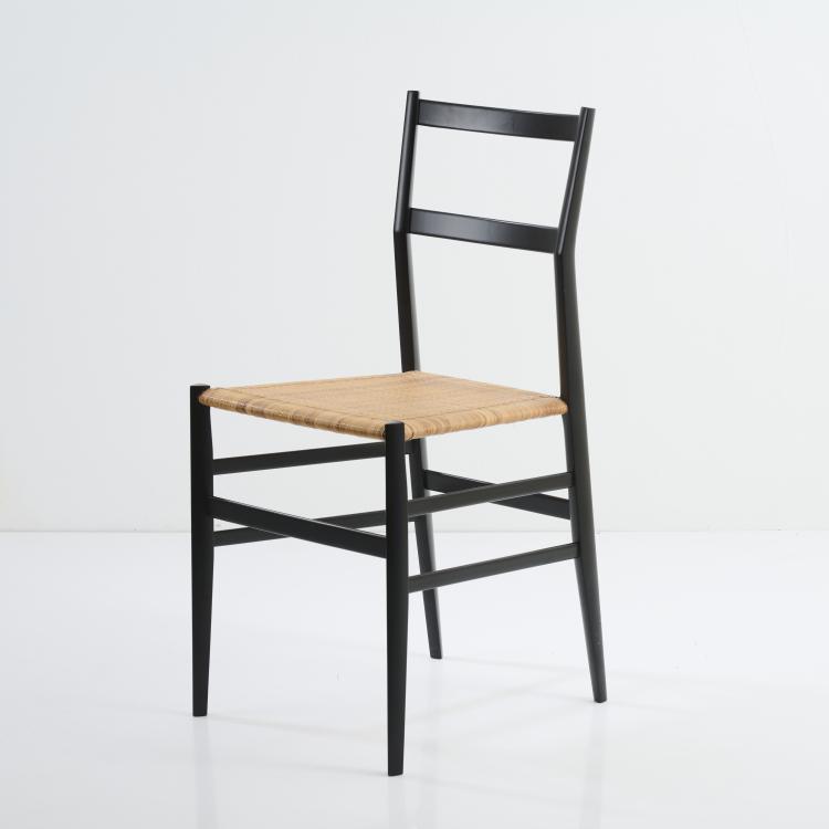 Hauptbild zu Objekt, Stuhl 'Superleggera', 1957, Gio Ponti, Cassina, Mailand / Milan, 177A 191