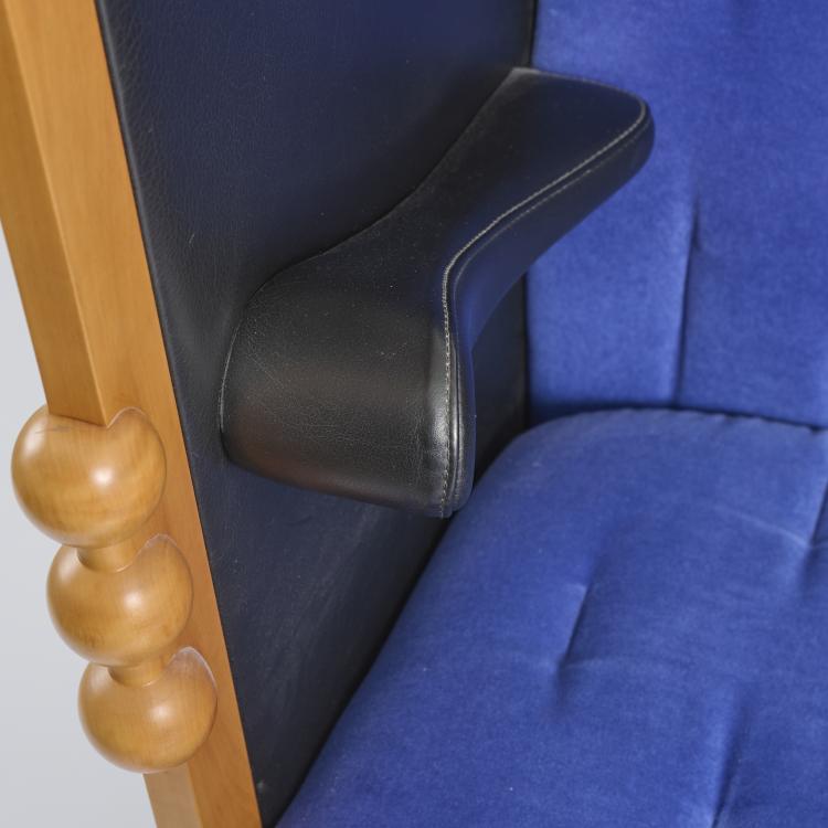 Bild 9 zu Objekt, Sessel 'Pro J. P.', 1990 (Entwurf), Bořek &Scaron;&iacute;pek, Wittmann M&ouml;belwerkst&auml;tten, Etsdorf., 177A 151