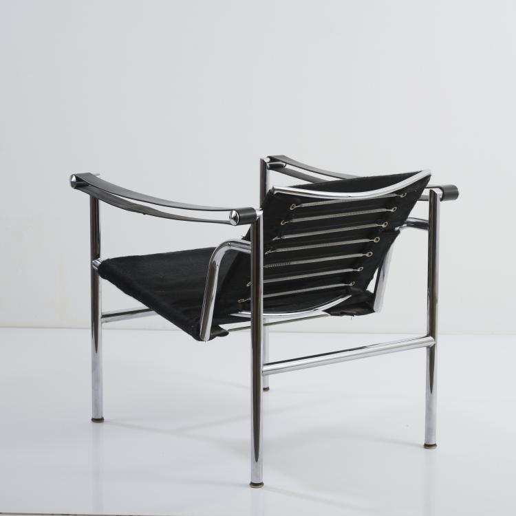 Bild 2 zu Objekt, 'LC 1' armchair, 1928 (design), Pierre Jeanneret,Charlotte Perriand,Le Corbusier Charles-&Eacute;douard Jeanneret-Gris, Cassina, Mailand / Milan, 177A 26