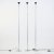 Three floor lamps, 1980s/90s