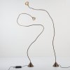 Two floor lamps 'Papiro', 1989 (design)