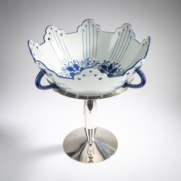 Bild 1 zu Objekt, Obstschale 'Odette', 1988/89, Bořek &Scaron;&iacute;pek, Driade, Corsico; Koninklijke Porceleyne Fles, Delft, 177A 155