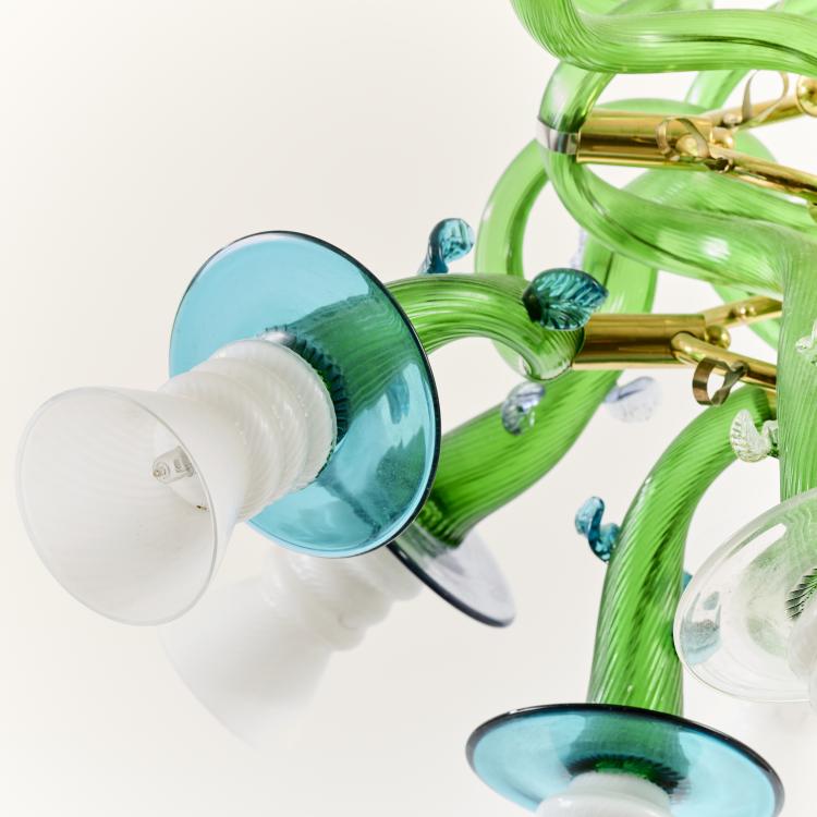 Bild 3 zu Objekt, ceiling lamp 'Luigi I', 1988, Bořek &Scaron;&iacute;pek, Driade, Corsico, 177A 150