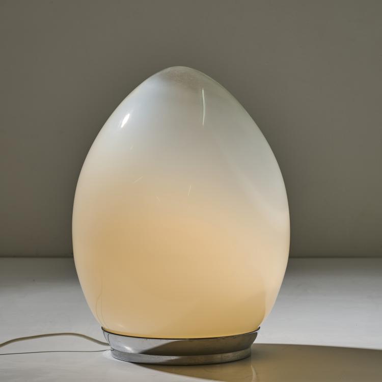 Hauptbild zu Objekt, Table light 'Uovo', c. 1960, Goffredo Reggiani, Reggiani Illuminazione, Sovico, 177A 307