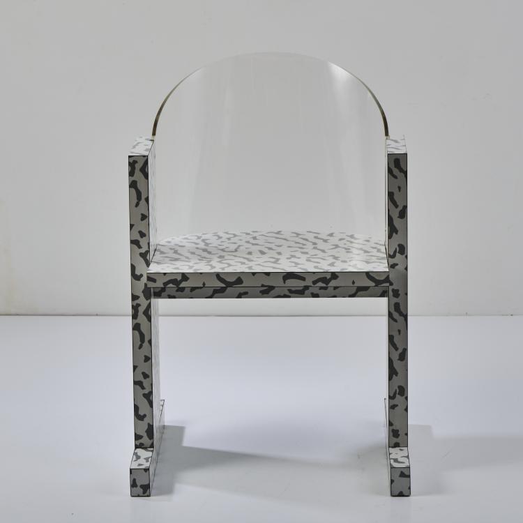 Bild 1 zu Objekt, Armlehnsessel 'Teodora', um 1984 (Entwurf), Ettore Sottsass, Vitra, Birsfelden, 177A 426