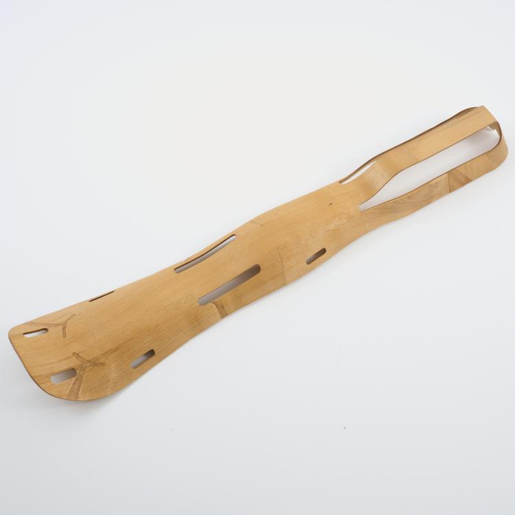 Hauptbild zu Objekt, Beinschiene 'Leg Splint', 1941/42 (Entwurf), Charles Eames,Charles & Ray Eames,Ray Eames, Evans Products Company, Molded Plywood Division, Los Angeles, 177A 49