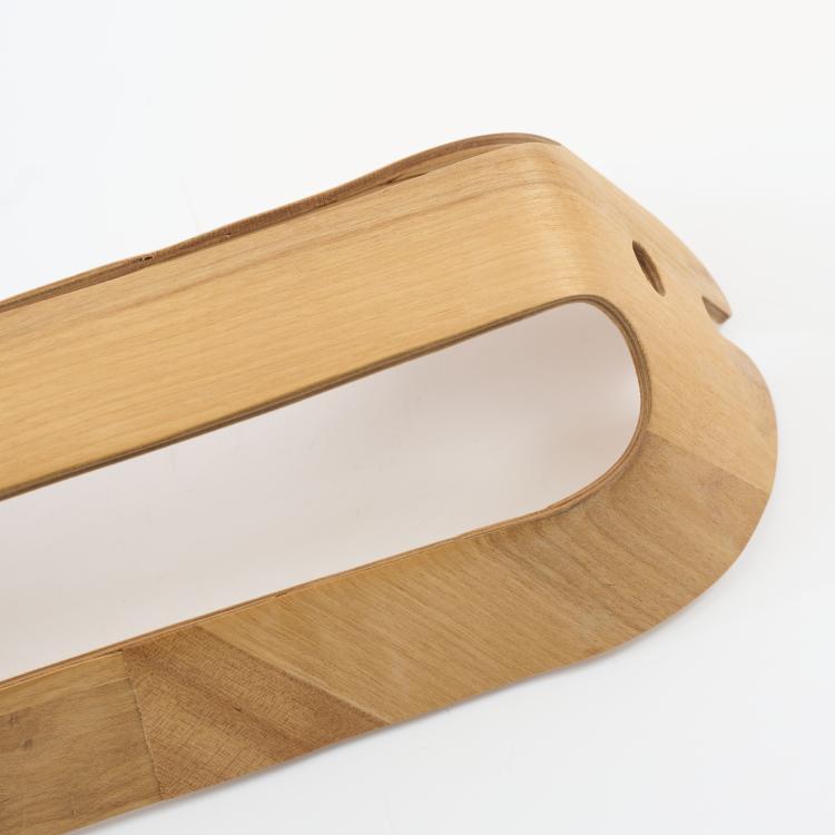 Bild 4 zu Objekt, Beinschiene 'Leg Splint', 1941/42 (Entwurf), Charles Eames,Charles & Ray Eames,Ray Eames, Evans Products Company, Molded Plywood Division, Los Angeles, 177A 49