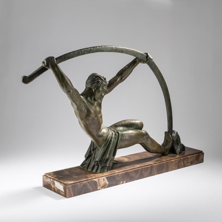 Bild 3 zu Objekt, Metallfigur 'L'Age du Bronze', um 1928, Dem&egrave;tre H. Chiparus, 178A 223