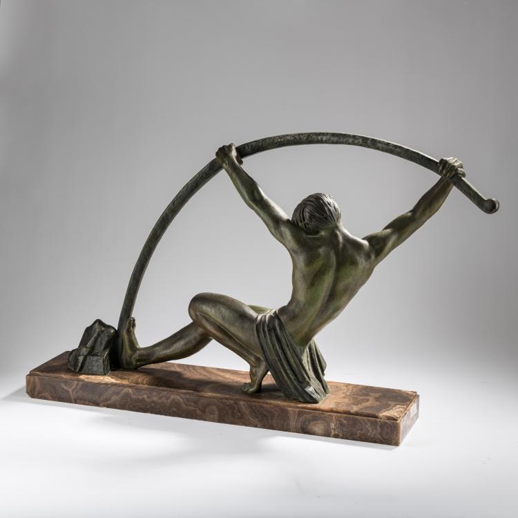 Bild 4 zu Objekt, Metallfigur 'L'Age du Bronze', um 1928, Dem&egrave;tre H. Chiparus, 178A 223