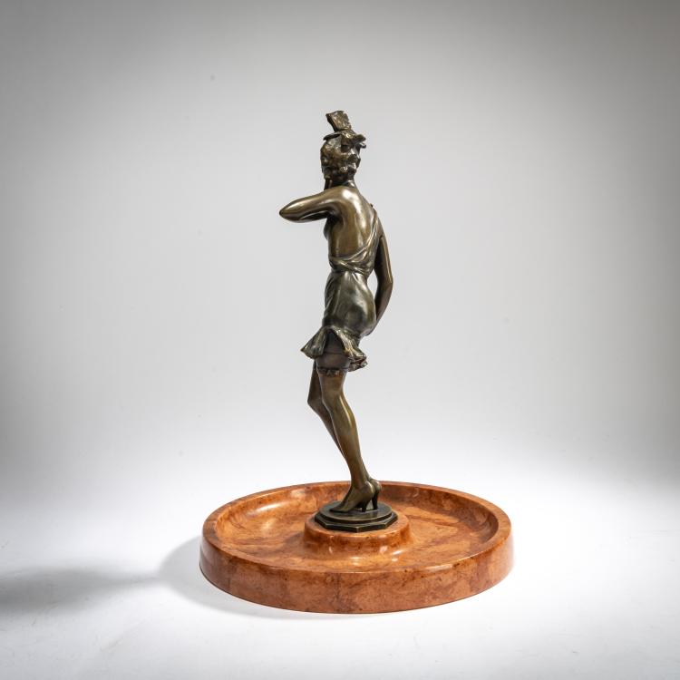 Bild 1 zu Objekt, Tafelaufsatz mit T&auml;nzerin, um 1930, Bruno Zach, 178A 279