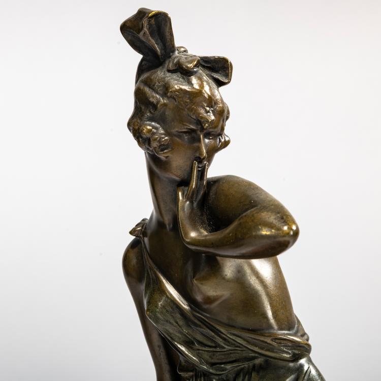 Bild 2 zu Objekt, Tafelaufsatz mit T&auml;nzerin, um 1930, Bruno Zach, 178A 279