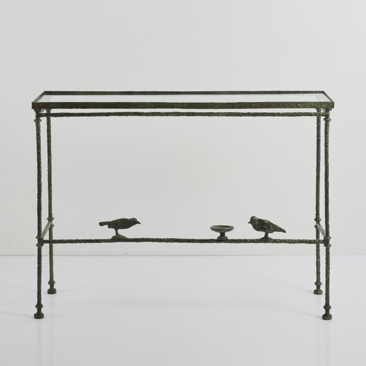 Bild 1 zu Objekt, Console table 'Les Oiseaux', 1980s, Diego Giacometti (in the style of), USA (zugeschrieben), 177A 415