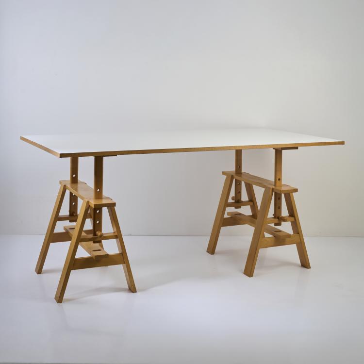 Hauptbild zu Objekt, 'Leonardo' table, 1969, Achille Castiglioni,Pier Giacomo Castiglioni, Zanotta, Nova Milanese, 177A 344