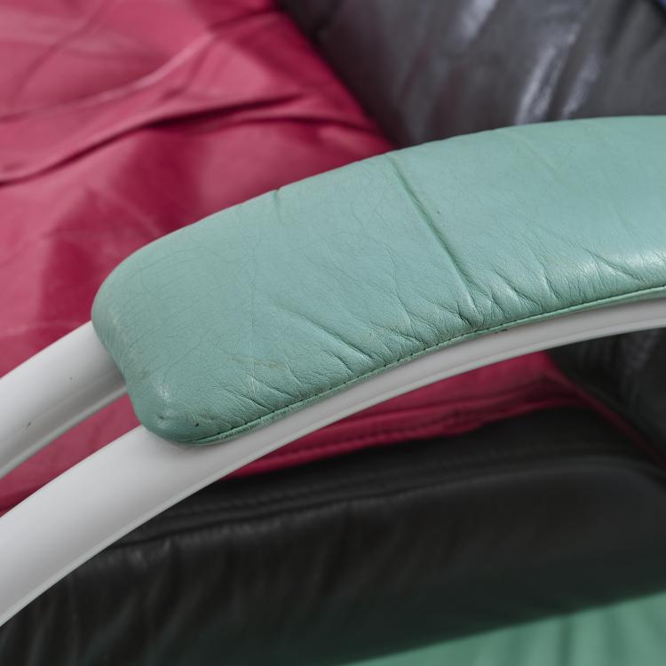 Bild 3 zu Objekt, Armlehnsessel mit Ottoman, 1980er Jahre, Natuzzi, Santeramo in Colle, 177A 439